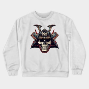 samurai skull Crewneck Sweatshirt